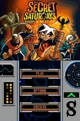 Secret Saturdays, The - Beasts of the 5th Sun (USA) (En,Fr,Es) screen shot title
